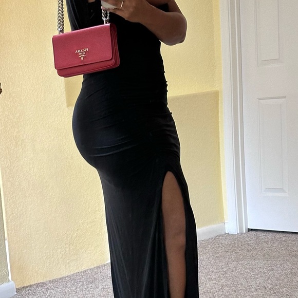 Prada Pattina Soft Calkskin and Saffiano leather, Mini Bag, Color Red - Picture 6 of 11